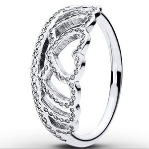 pandora tiara hearts ring